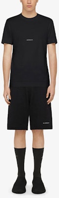 Givenchy SS22 Black Logo Cotton Bermuda Shorts BM515B3Y78-001 Shop Givenchy SS22 Black Logo Cotton Bermuda Shorts BM515B3Y78-001