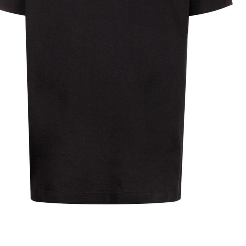 Sizing GIVENCHY SS22 黑色刺繡Logo圓領T恤 BM71DX3Y6B-001