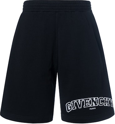 Givenchy SS22 Black Relaxed Embroidered Logo Mid-Waist Shorts BM513V3Y78-001 Buy Givenchy SS22 Black Relaxed Embroidered Logo Mid-Waist Shorts BM513V3Y78-001