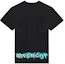 Lookbook Givenchy SS22 Baju-T Lengan Pendek Hitam dengan Cetakan Logo Hati. BM71DM3Y6B-001