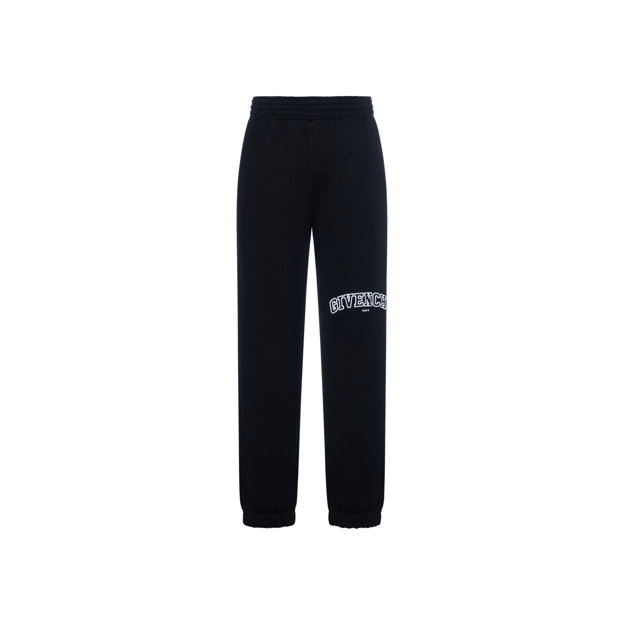 GIVENCHY SS22  Black Slim-Fit Embroidered Logo Jogger Sweatpants BM513U3Y78-001