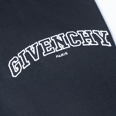 GIVENCHY SS22 Black Slim-Fit Embroidered Logo Jogger Sweatpants BM513U3Y78-001 Cheap GIVENCHY SS22 Black Slim-Fit Embroidered Logo Jogger Sweatpants BM513U3Y78-001