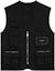 Buy GIVENCHY SS22 Black V-Neck Multi-Pocket Vest BM00WV14AN-001