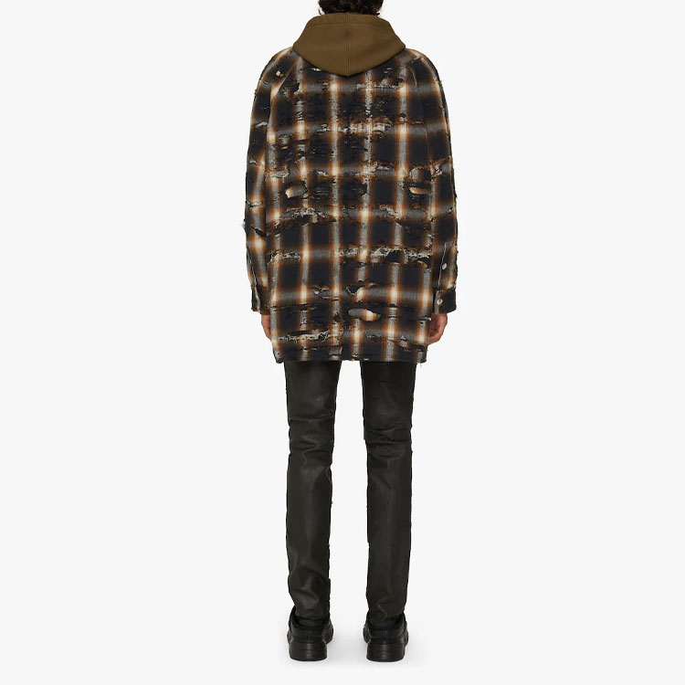 Shop Givenchy SS22 Jeans Denim Hitam Distressed. BM50ST50M6-001