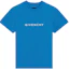 Buy GIVENCHY SS22 寬鬆版型藍色標誌印花T恤 BM71653Y6B-430