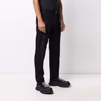 Purchase GIVENCHY SS22 修身破洞黑色牛仔褲 BM50ST50NY-001