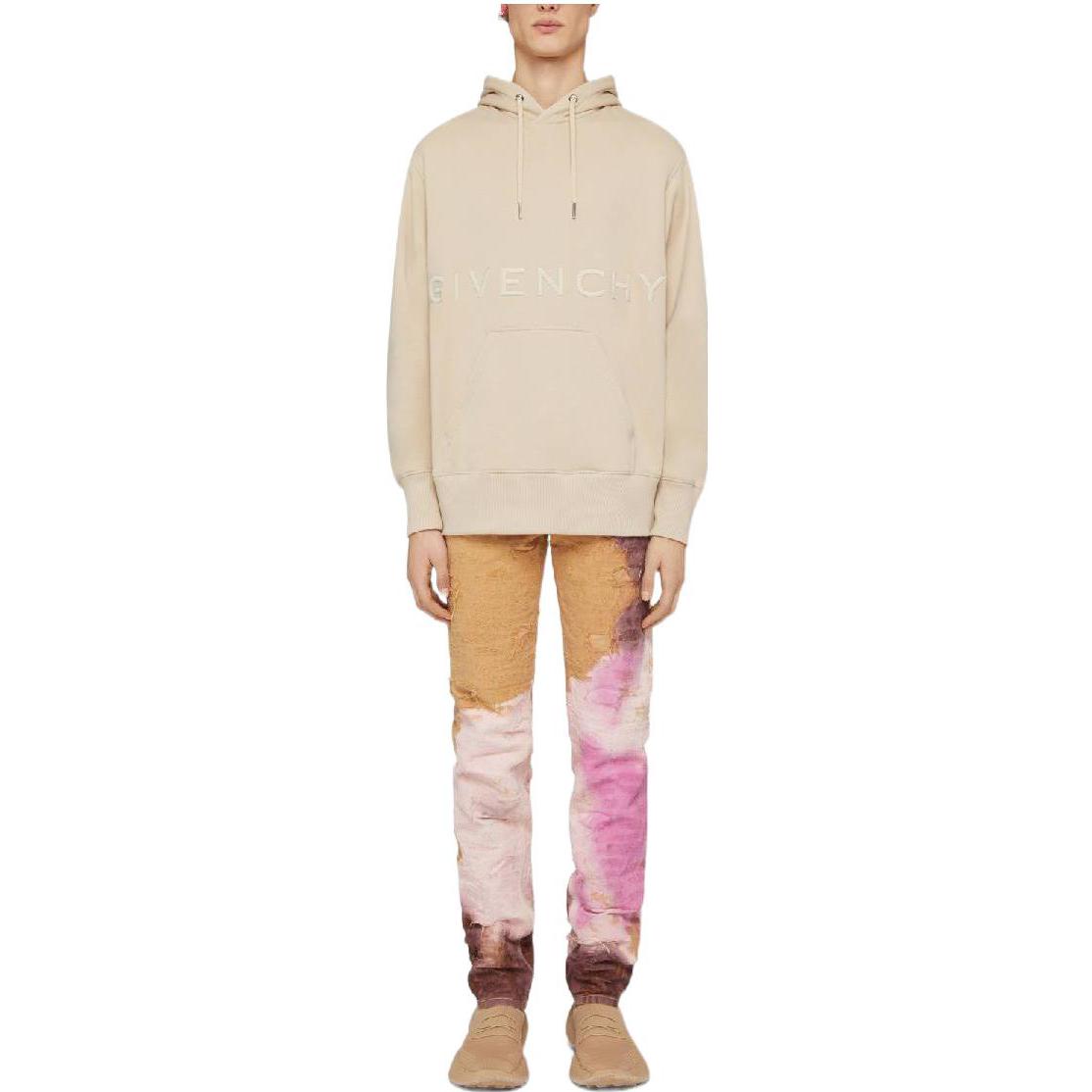 Lookbook ジバンシィ SS22 スリムフィット ミッドライズ イエロー ウォッシュド エフェクト ジーンズ BM50ST5Y32-293