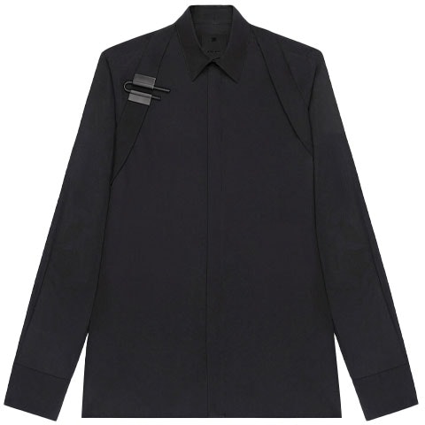 givenchy-ss-22-solid-u-lock-strap-long-sleeve-shirt-black-bm-60-rz-146-x-001