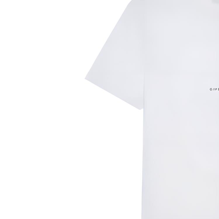 Sizing Givenchy SS22  White Slim-Fit Crewneck T-Shirt with Letter Print. BM71F83Y6B-100
