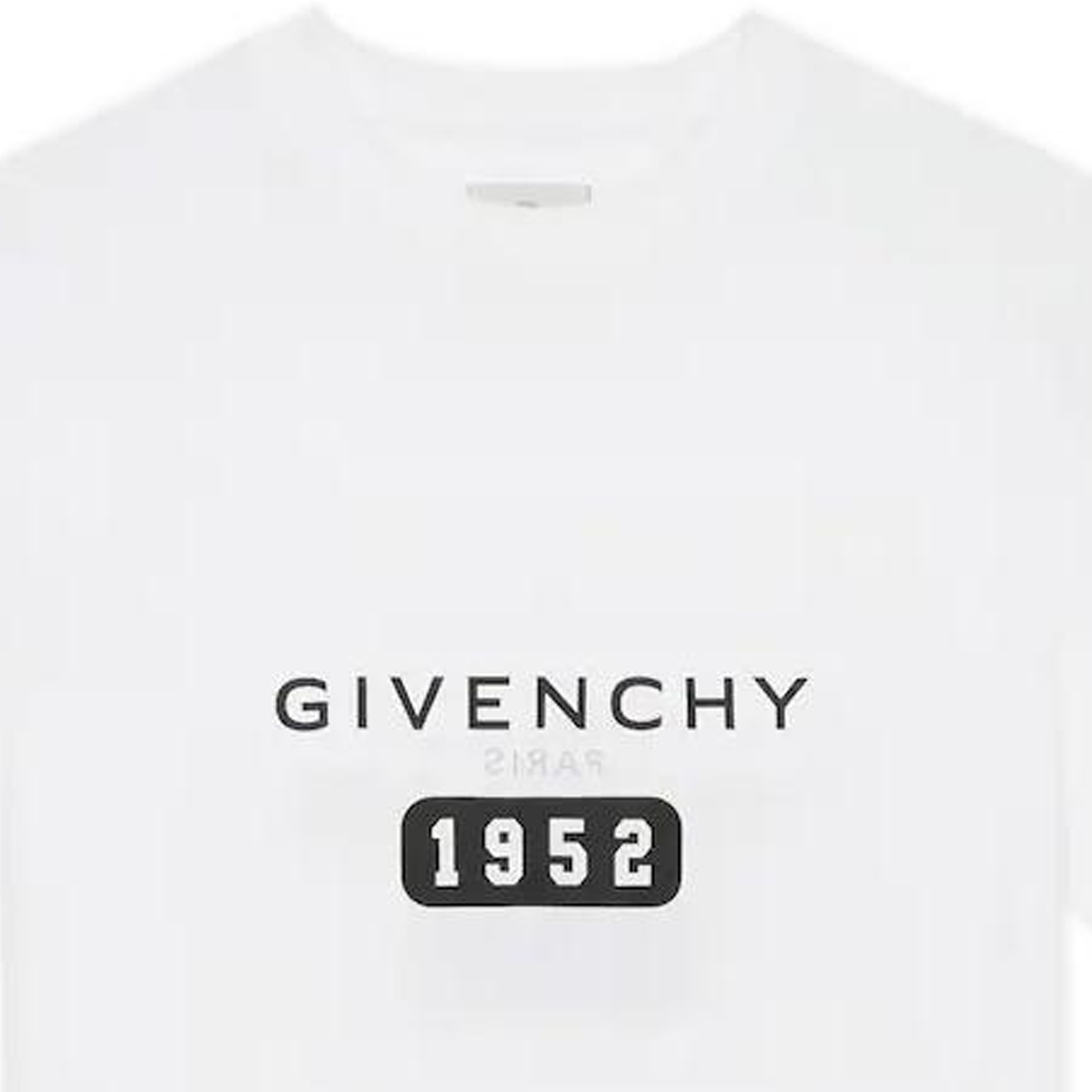 GIVENCHY SS22  White Slim-Fit T-Shirt with Letter Print. BM716G3Y87-100 圖 6