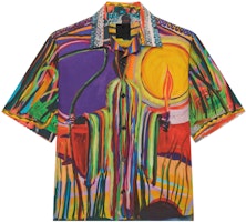Givenchy SS22 Abstract Print Hawaiian Short Sleeve Shirt Multicolor Men. BM60T5149A-960 Givenchy SS22 Abstract Print Hawaiian Short Sleeve Shirt Multicolor Men. BM60T5149A-960