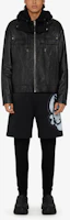 Lookbook GIVENCHY SS22 黑色狗牌印花短褲 男款 休閒五分褲 BM50ZF3Y6V-001