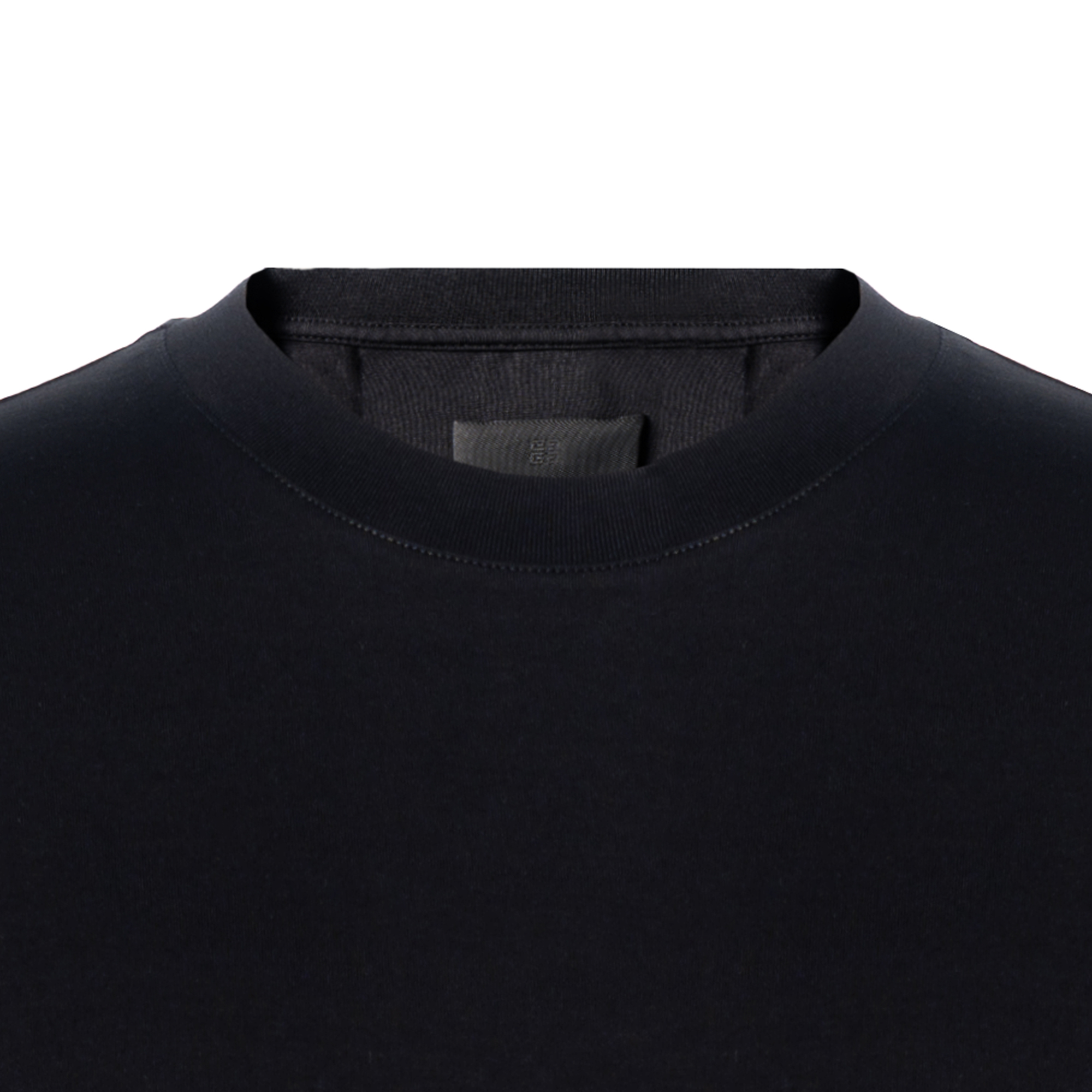 GIVENCHY SS22 Black  T-Shirt with Tiger Print and Solid Color Design. BM719C3Y6B-001 圖 7