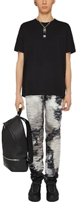 Givenchy SS22 黑色刺繡Logo圓領T恤 BM71DK3Y6B-001 Shop Givenchy SS22 黑色刺繡Logo圓領T恤 BM71DK3Y6B-001