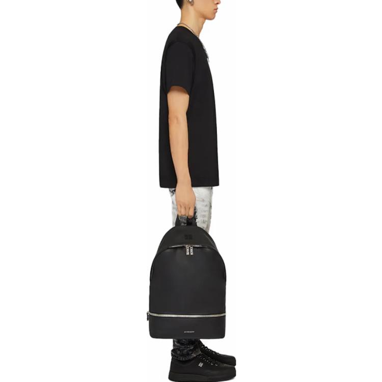 Purchase Givenchy SS22 黑色刺繡Logo圓領T恤 BM71DK3Y6B-001