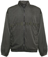 Givenchy SS22 Green All-Over Logo Print Casual Long Sleeve Jacket for Men BM00RN140E-309 Givenchy SS22 Green All-Over Logo Print Casual Long Sleeve Jacket for Men BM00RN140E-309