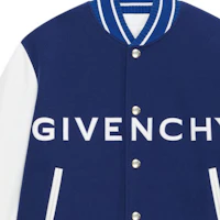 Details for GIVENCHY SS22 藍色Logo印花飛行外套 時尚 BM00XY6Y16-114