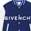Details for GIVENCHY SS22 Logo Print Bomber Jacket Blue Fashion BM00XY6Y16-114