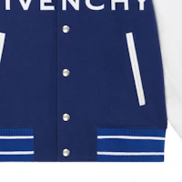 Sizing GIVENCHY SS22 藍色Logo印花飛行外套 時尚 BM00XY6Y16-114