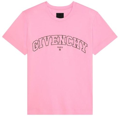 Givenchy SS22 Camiseta Hombre Rosa Bordada de Manga Corta y Cuello Redondo. BM71CW3Y6B-656 Order Givenchy SS22 Camiseta Hombre Rosa Bordada de Manga Corta y Cuello Redondo. BM71CW3Y6B-656