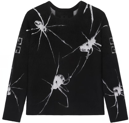 GIVENCHY SS22 Sweater Rajutan Spider Jacquard Hitam. BM90H24Y9B-004 Buy GIVENCHY SS22 Sweater Rajutan Spider Jacquard Hitam. BM90H24Y9B-004