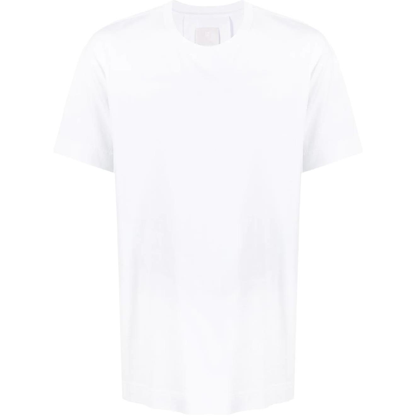 Givenchy SS22 Spray Paint Graphic Short Sleeve Tee  White BM718K3Y6B-100
