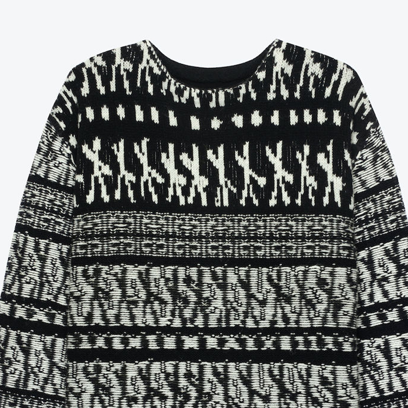 Details for GIVENCHY SS22 Sweater Lengan Panjang Pola Garis Multi-Warna. BM90HJ4Y9S-004