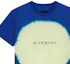 Sizing GIVENCHY SS22 Tie-Dye Geometric Print Logo T-Shirt Blue BM71D23Y6B-969