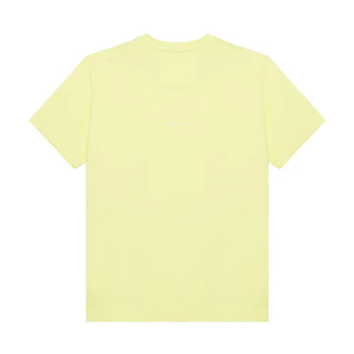 Givenchy SS22 Yellow T-Shirt with Embroidered Logo. BM714R3Y6B-725