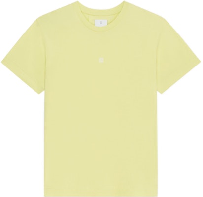 Givenchy SS22 黃色刺繡Logo短袖T恤 BM714R3Y6B-725 Order Givenchy SS22 黃色刺繡Logo短袖T恤 BM714R3Y6B-725