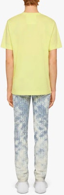 Givenchy SS22 黃色刺繡Logo短袖T恤 BM714R3Y6B-725 Shop Givenchy SS22 黃色刺繡Logo短袖T恤 BM714R3Y6B-725