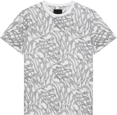 지방시 SS23 블랙 크루넥 그래픽 프린트 티셔츠. BM716N3YEW-001 Order 지방시 SS23 블랙 크루넥 그래픽 프린트 티셔츠. BM716N3YEW-001