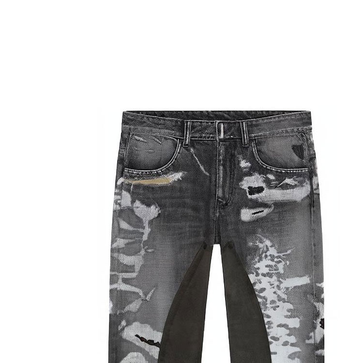 Details for ジバンシィ SS23 ブラック ディストレスト カジュアルジーンズ BM50VH5Y1B-001