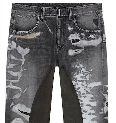 ジバンシィ SS23 ブラック ディストレスト カジュアルジーンズ BM50VH5Y1B-001 Details for ジバンシィ SS23 ブラック ディストレスト カジュアルジーンズ BM50VH5Y1B-001