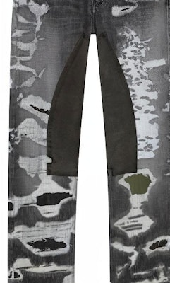 ジバンシィ SS23 ブラック ディストレスト カジュアルジーンズ BM50VH5Y1B-001 Sizing ジバンシィ SS23 ブラック ディストレスト カジュアルジーンズ BM50VH5Y1B-001