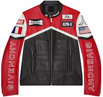 GIVENCHY SS23 Black Leather Jacket with Contrast Zipper and Stand Collar. BM010961D3-960 GIVENCHY SS23 Black Leather Jacket with Contrast Zipper and Stand Collar. BM010961D3-960