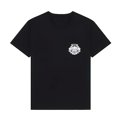 Givenchy SS23 Black Logo Graphic Crewneck T-Shirt BM71G23YAB-001