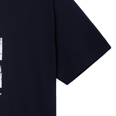 Givenchy SS23 Baju Crewneck Logo Grafik Hitam. BM716R3YEL-001 5