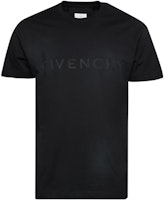 GIVENCHY SS23 Black Logo Print Casual T-Shirt. BM716N3YC5-004 GIVENCHY SS23 Black Logo Print Casual T-Shirt. BM716N3YC5-004