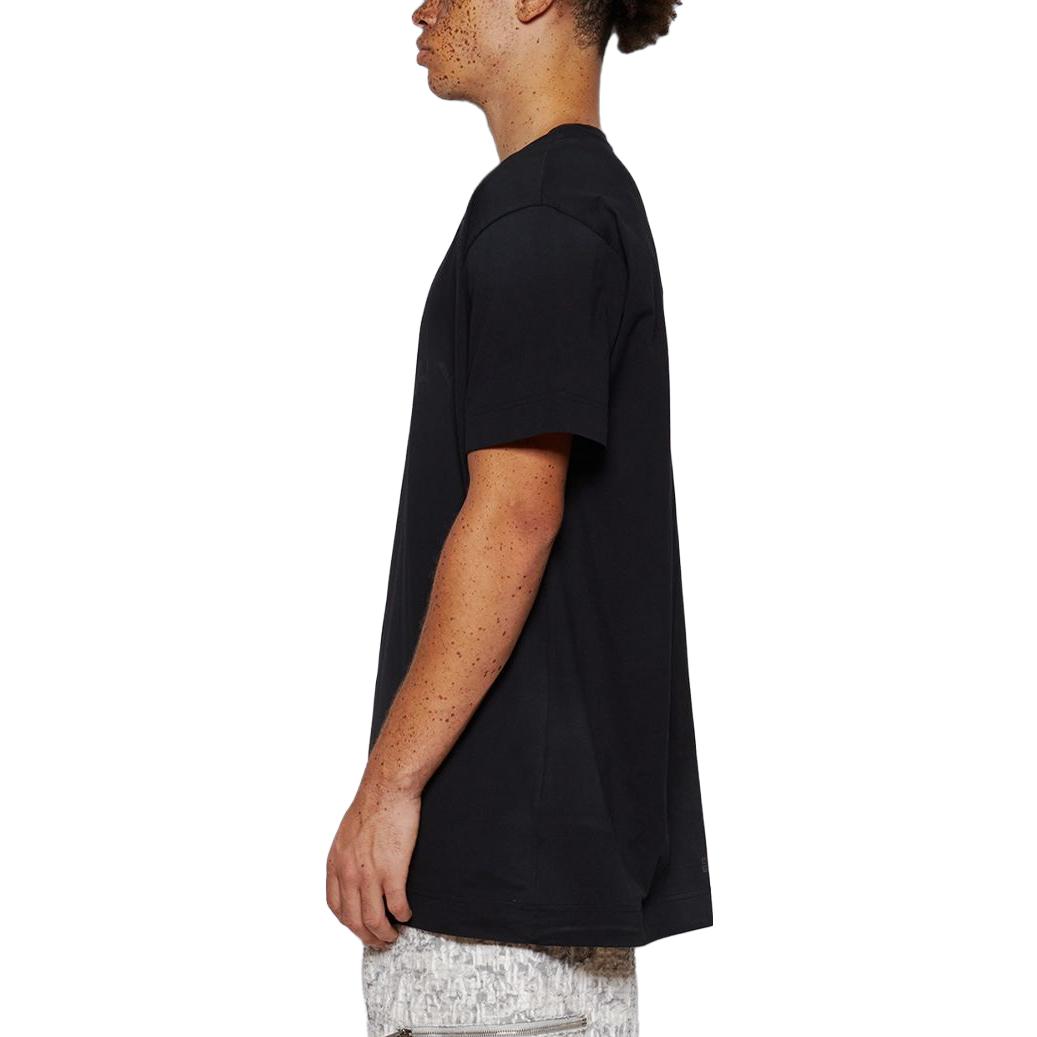 Details for GIVENCHY SS23  Black Logo Print Casual T-Shirt. BM716N3YC5-004