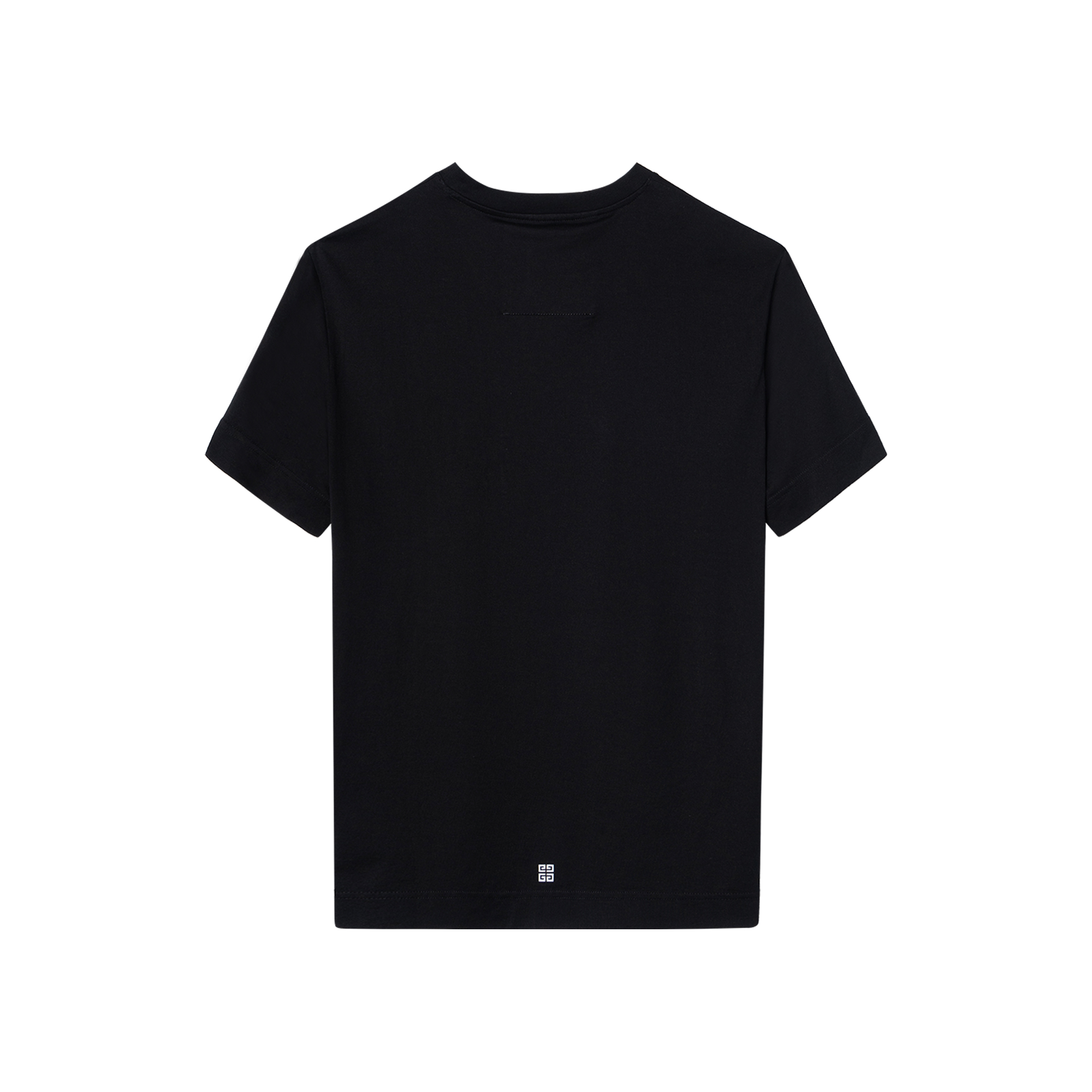 Lookbook ジバンシィ SS23 ブラック ロゴプリント クルーネック Tシャツ BM716G3YEL-001