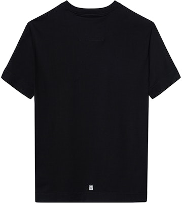 ジバンシィ SS23 ブラック ロゴプリント クルーネック Tシャツ BM716G3YEL-001 Lookbook ジバンシィ SS23 ブラック ロゴプリント クルーネック Tシャツ BM716G3YEL-001