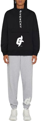 GIVENCHY SS23 黑色長袖字母印花休閒衛衣 BM01203YBK001 Shop GIVENCHY SS23 黑色長袖字母印花休閒衛衣 BM01203YBK001