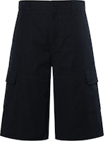 Givenchy SS23 Black Straight-Fit Casual Shorts with Hidden Zipper. BM516B14RB-001 Givenchy SS23 Black Straight-Fit Casual Shorts with Hidden Zipper. BM516B14RB-001