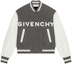 Details for GIVENCHY SS23 Colorblock Logo Print Long-Sleeve Baseball Jacket BM011S6Y16-112
