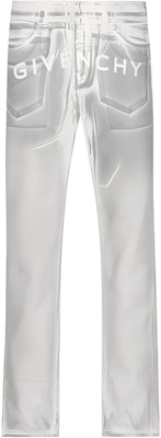 GIVENCHY SS23 Jeans Abu-Abu Straight-Leg dengan Logo Print. BM50UY5Y50100 Buy GIVENCHY SS23 Jeans Abu-Abu Straight-Leg dengan Logo Print. BM50UY5Y50100