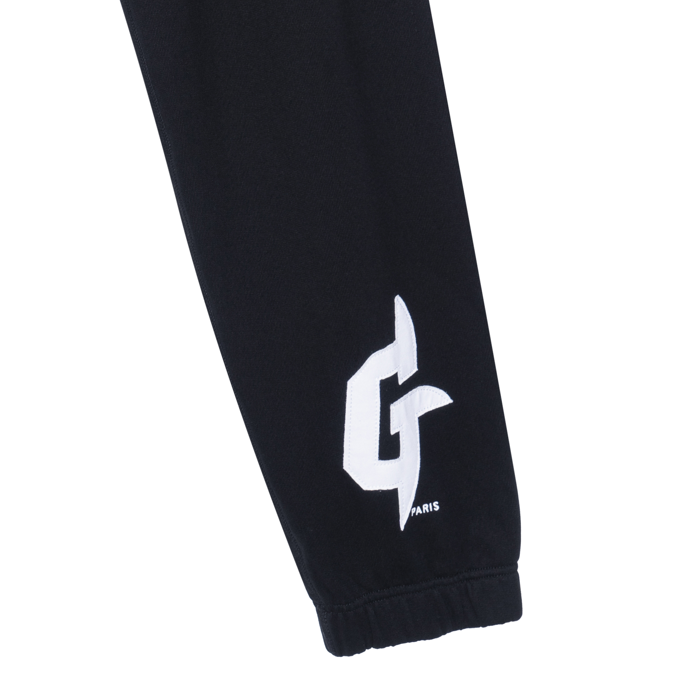 Details for GIVENCHY SS23  High-Waisted Casual Pants Black with Logo Print BM517J3YBK-001