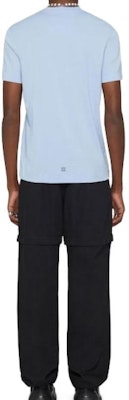 지방시 SS23 라이트 블루 애니멀 레터 프린트 크루넥 티셔츠. BM716G3YE5-452 Shop 지방시 SS23 라이트 블루 애니멀 레터 프린트 크루넥 티셔츠. BM716G3YE5-452