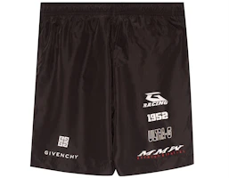 Order Givenchy SS23 Pantalones Cortos de Natación Negros con Logo BMA00Y1YCB-004