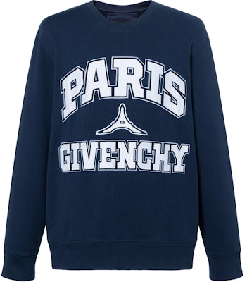 GIVENCHY SS23 海軍藍字母印花套頭衫 BMJ0HA3YET-499 Buy GIVENCHY SS23 海軍藍字母印花套頭衫 BMJ0HA3YET-499